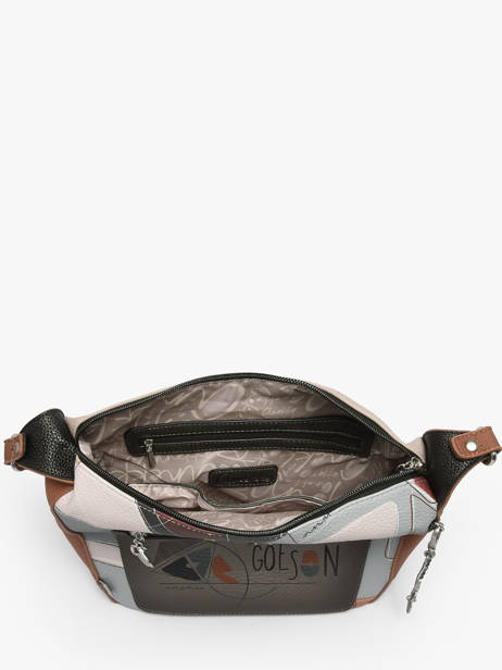 Cross Body Tas Auralis Anekke Bruin auralis 42813553 ander zicht 3